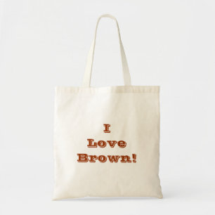 Handtasche I Liebe braun Tragetasche