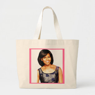 Handtasche MICHELLE OBAMA Jumbo Stoffbeutel