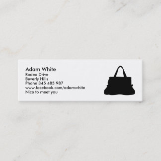 Handtasche Mini Visitenkarte