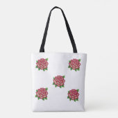 Handtasche mit Blume (Rückseite)