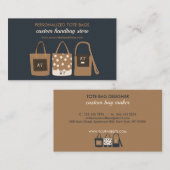 Handtasche mit Tasche Visitenkarte (Vorne/Hinten)