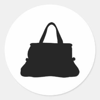 Handtasche Runder Aufkleber