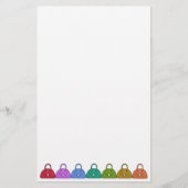 Handtaschen-Briefpapier Briefpapier (Vorderseite)