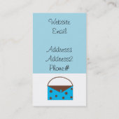 Handtaschen für Designer Visitenkarte (Rückseite)