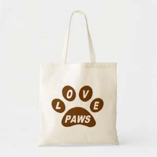 Handtaschen Liebe Paws Brown Tragetasche