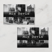 Handtaschen Visitenkarte (Vorne/Hinten)