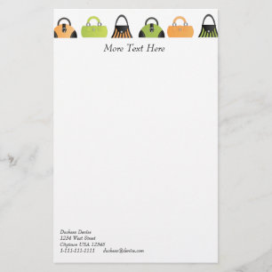 Handtaschenzuführung Briefpapier
