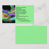 HANDteam-WOHLTÄTIGKEITnfp-RETRO Visitenkarte (Vorne/Hinten)