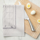 Handtuch (Viertel Falte)