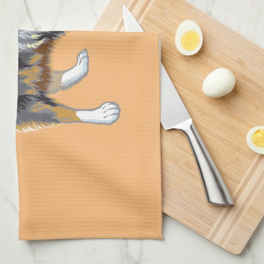 Handtuch (Viertel Falte)