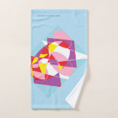 Handtuch: Abstrakte Designs Badhandtuch Set (Handtuch)
