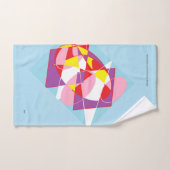 Handtuch: Abstrakte Designs Badhandtuch Set (Handtuch)