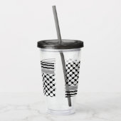 Handtuch Acryltrinkbecher (Links)