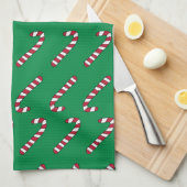 Handtuch aus Candy Canes (Viertel Falte)