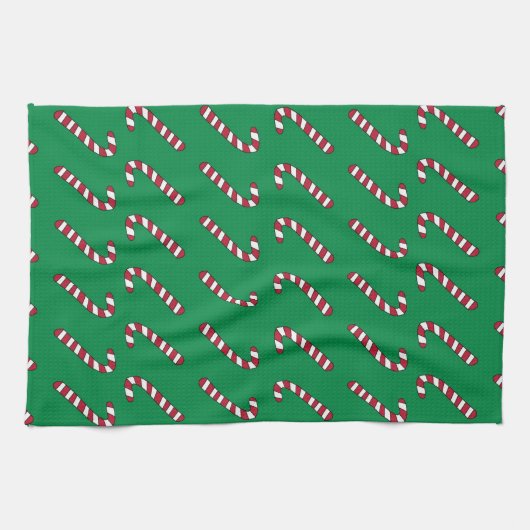Handtuch aus Candy Canes (Horizontal)