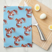 Handtuch aus Cartoon (Viertel Falte)