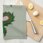 Handtuch aus chinesischer Drachenküche (Viertel Falte)