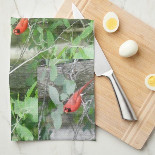 Handtuch aus dem RED-KARDINAL (Viertel Falte)