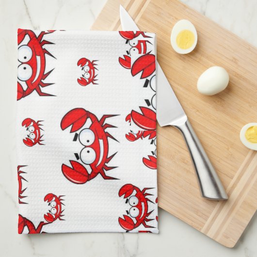 Handtuch aus der Küche (Viertel Falte)