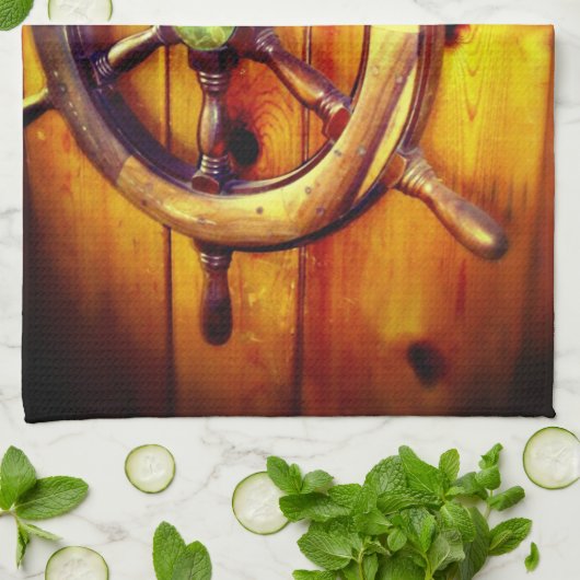 Handtuch aus Lenkrad (Gefaltet)