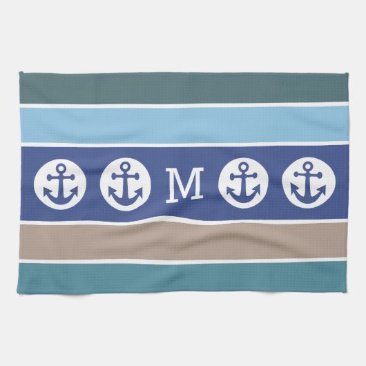 Handtuch aus Nautic Stripes (Horizontal)