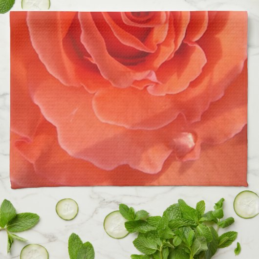 Handtuch aus Rose (Gefaltet)