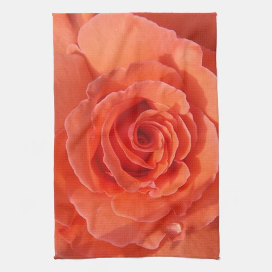 Handtuch aus Rose (Vertikal)