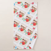 Handtuch Badehandtuch (Badehandtuch)