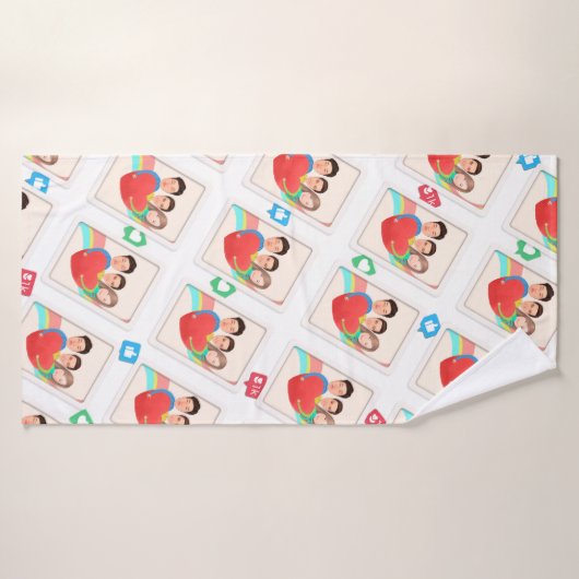 Handtuch Badehandtuch (Badehandtuch)