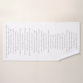 Handtuch Badehandtuch (Badehandtuch)