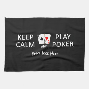 Handtuch behalt CALM & PLAY POKER