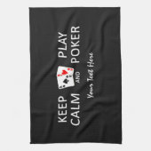 Handtuch behalt CALM & PLAY POKER (Vertikal)