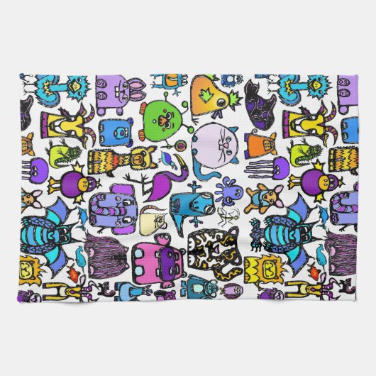 Handtuch "das Alphabet" (Horizontal)