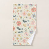 Handtuch, das Glück gibt Badhandtuch Set (Handtuch)