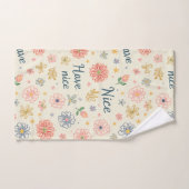 Handtuch, das Glück gibt Badhandtuch Set (Handtuch)