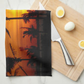 Handtuch der Küche Lasse Anschein (Viertel Falte)