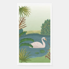 Handtuch Elegance: Eine Touch der Gastfreundschaft Serviette