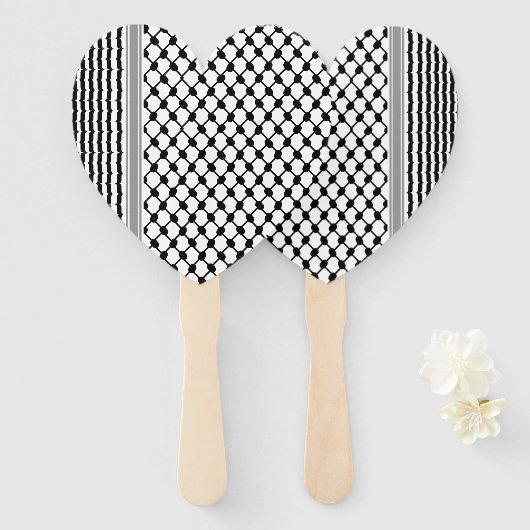 Handtuch Fächer (Vorne und Hinten)