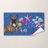 Handtuch französische Bulldogge  (Handtuch)