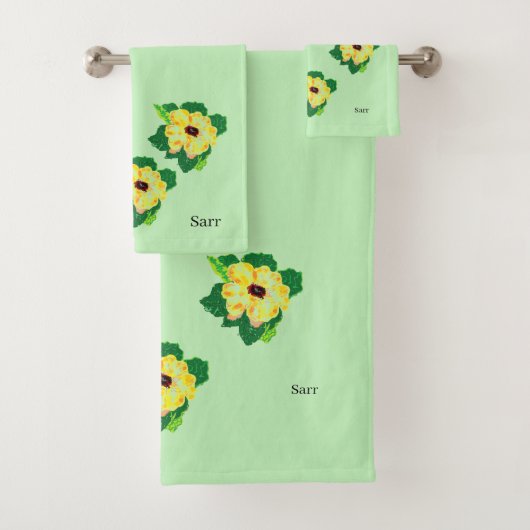 Handtuch: Frühjahr Badhandtuch Set (Insitu)