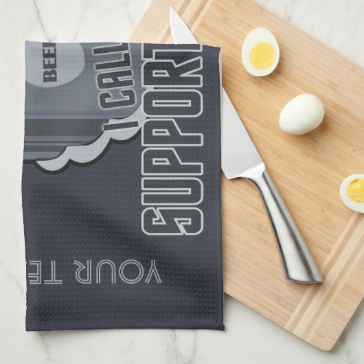 Handtuch für Beer Six Pack (Viertel Falte)