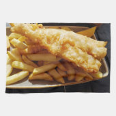 Handtuch für Fisch und Chips (Horizontal)
