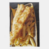Handtuch für Fisch und Chips (Vertikal)