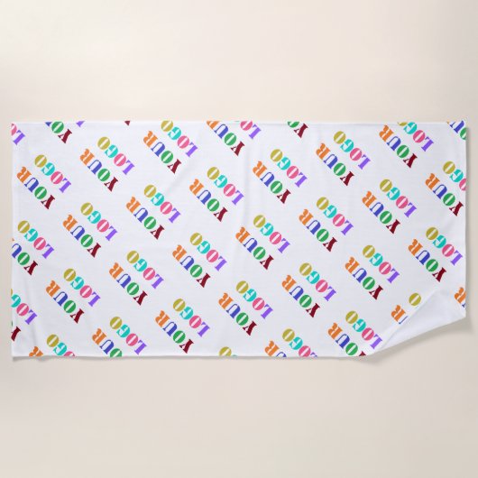 Handtuch für kundenspezifische Firmenlogos - Ihre  (Vorderseite)