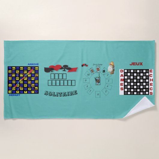 Handtuch für Multispiel-Spielbereich (Vorderseite)