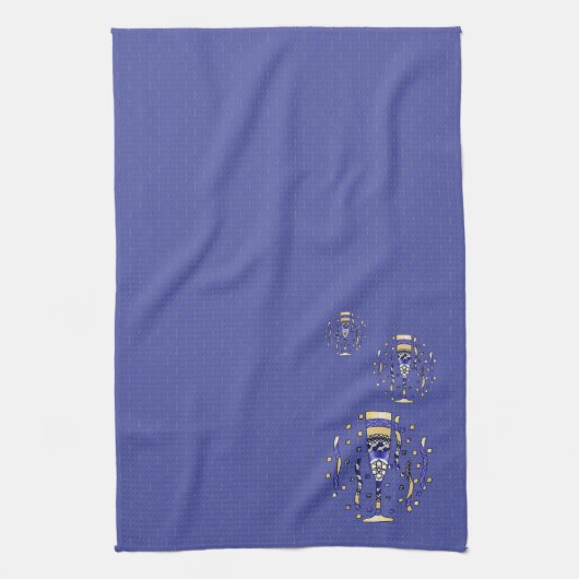 Handtuch für Neujahr (Vertikal)