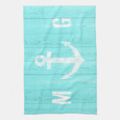 Handtuch für Wasserfahrzeuge | Türkisblau (Vertikal)