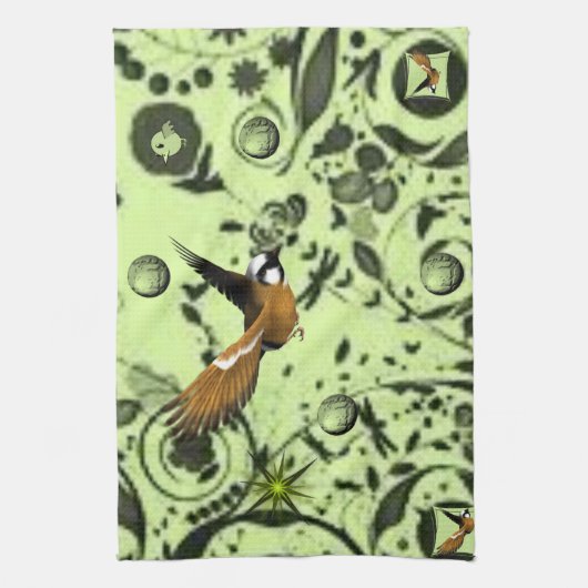 Handtuch für Wildvögel (Vertikal)