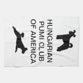 Handtuch gerade für Sie oder Ihr Pumi (Horizontal)