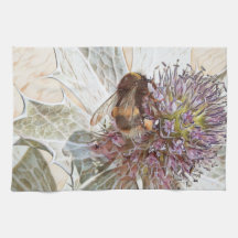 Handtuch im Stil von Hummeln drucken